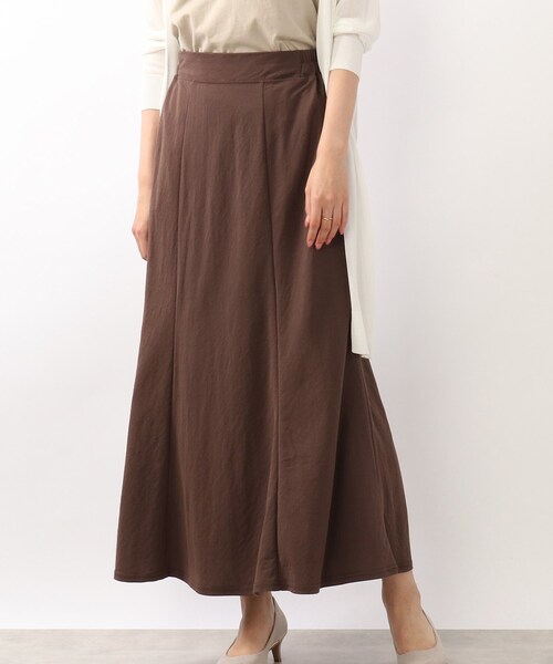 DRESKIP(ドレスキップ)の「◆【洗える】マ-メイドマキシカットスカート(スカート・レディース・ブラック/ダークブラウン/グリーン/ダークオレンジ・02/03/04)」の22枚目の写真