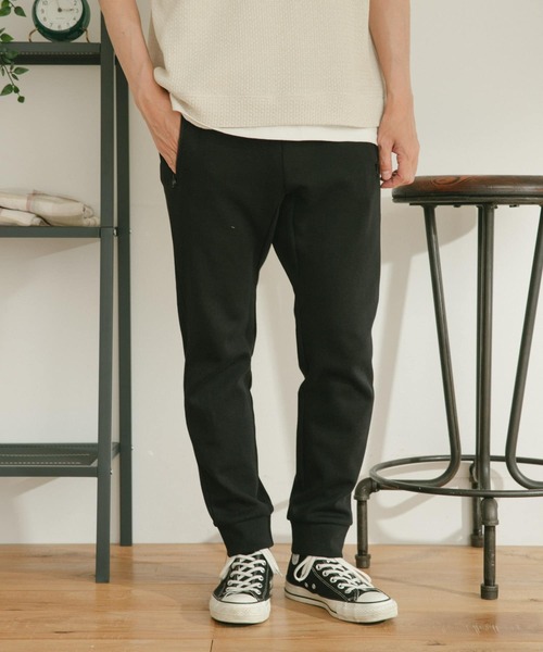 ITEMS URBANRESEARCH(アイテムズ アーバンリサーチ)の「ボンディングジョグパンツ(スウェットパンツ・メンズ・ライトグレー/ブラック/ブラウン・MEDIUM/LARGE)」の5枚目の写真