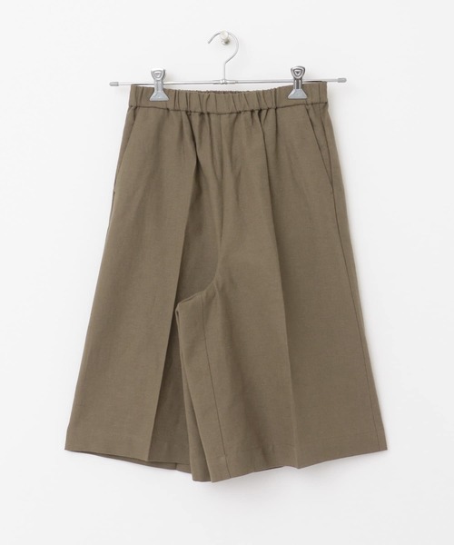 URBAN RESEARCH DOORS(アーバンリサーチドアーズ)の「コットンリネンハーフパンツ(その他パンツ・レディース・ナチュラル/カーキ・MEDIUM)」の9枚目の写真