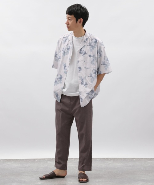 LAKOLE（ラコレ）の「アソート総柄シャツ / 281605（シャツ/ブラウス・メンズ・グレー/ブラウン/アイボリー/ブラック/ネイビー/ブルー・MEDIUM/X-LARGE/LARGE）」の21枚目の写真