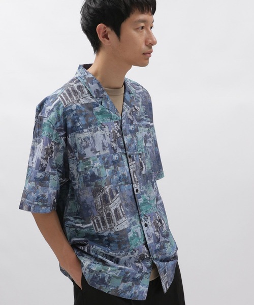 LAKOLE（ラコレ）の「アソート総柄シャツ / 281605（シャツ/ブラウス・メンズ・グレー/ブラウン/アイボリー/ブラック/ネイビー/ブルー・MEDIUM/X-LARGE/LARGE）」の9枚目の写真