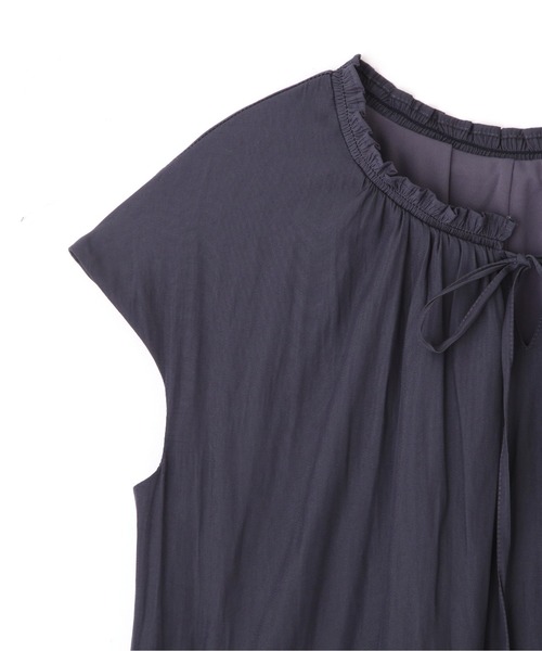 PROPORTION BODY DRESSING（プロポーションボディドレッシング）の「前後２ｗａｙノースリーブカッセンＢＬ / 1212210502（シャツ/ブラウス・レディース・イエロー/ホワイト系その他/ネイビー・FREE）」の19枚目の写真