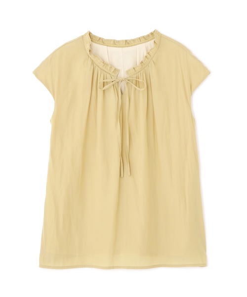 PROPORTION BODY DRESSING（プロポーションボディドレッシング）の「前後２ｗａｙノースリーブカッセンＢＬ / 1212210502（シャツ/ブラウス・レディース・イエロー/ホワイト系その他/ネイビー・FREE）」の16枚目の写真