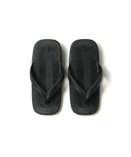 乱痴気(ランチキ)の「V.I.C classic rubber sandal(サンダル・メンズ・ブラック/ベージュ・FREE)」の7枚目の写真