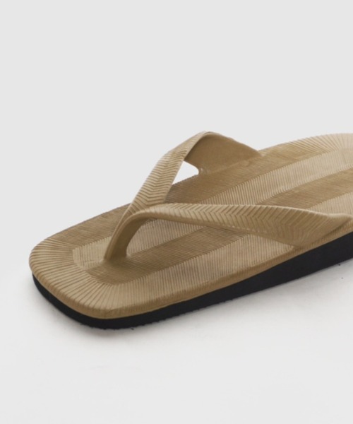 乱痴気(ランチキ)の「V.I.C classic rubber sandal(サンダル・メンズ・ブラック/ベージュ・FREE)」の9枚目の写真