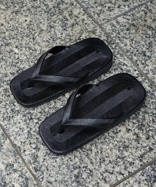 乱痴気(ランチキ)の「V.I.C classic rubber sandal(サンダル・メンズ・ブラック/ベージュ・FREE)」の20枚目の写真