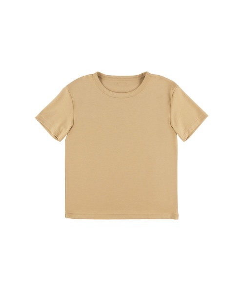 ALEXIA STAM（アリシアスタン）の「Basic Cotton Tee /ベーシックコットンT（Tシャツ/カットソー・レディース・ネイビー/ホワイト/キャメル・FREE）」の17枚目の写真