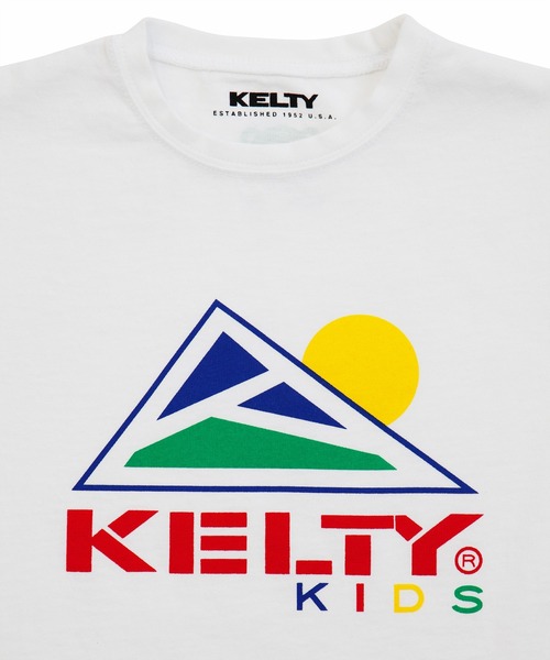KELTY(ケルティ)の「【KELTY/ケルティ】子供用Tシャツ/KELTY ZOZO Exclusive Kids Tshirt(Tシャツ/カットソー・キッズ・ホワイト・95/105/115)」の2枚目の写真