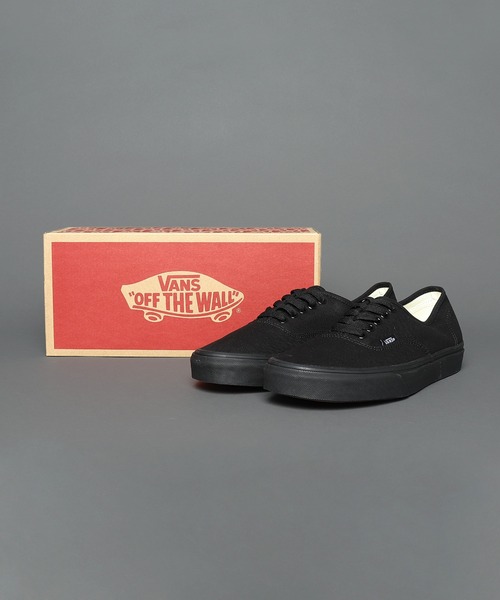 VANS(バンズ)の「【 VANS / ヴァンズ 】 < 限定展開 > AUTHENTIC CANVAS / オーセンティック キャンバス VN000EE3BKA USA企画(スニーカー・メンズ・ブラック・6/8/10/9/7/7h/8h/9h/6h/5h)」の12枚目の写真