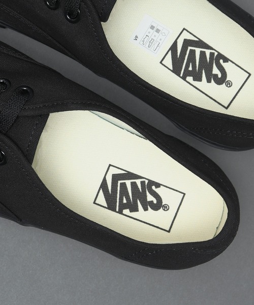 VANS(バンズ)の「【 VANS / ヴァンズ 】 < 限定展開 > AUTHENTIC CANVAS / オーセンティック キャンバス VN000EE3BKA USA企画(スニーカー・メンズ・ブラック・6/8/10/9/7/7h/8h/9h/6h/5h)」の11枚目の写真