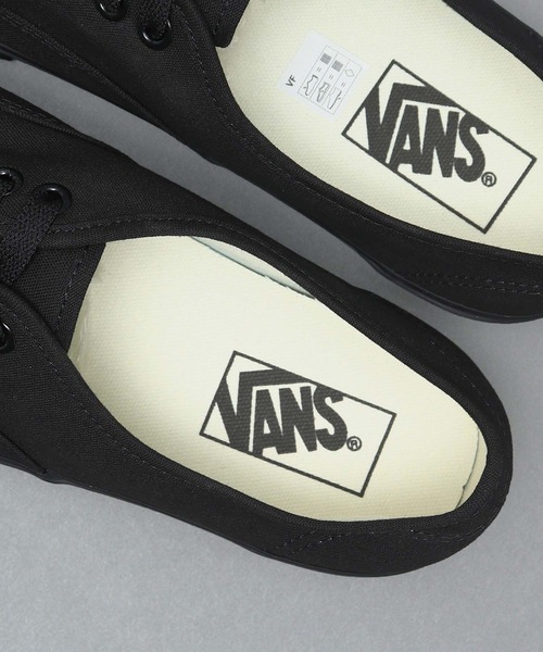 VANS(バンズ)の「【 VANS / ヴァンズ 】 < 限定展開 > AUTHENTIC CANVAS / オーセンティック キャンバス VN000EE3BKA USA企画(スニーカー・メンズ・ブラック・6/8/10/9/7/7h/8h/9h/6h/5h)」の16枚目の写真