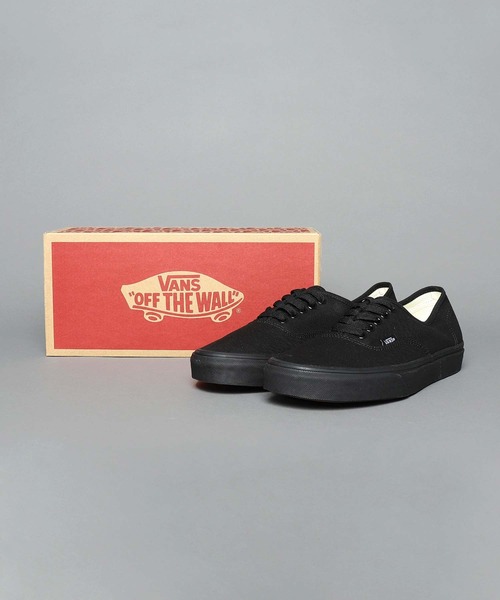 VANS(バンズ)の「【 VANS / ヴァンズ 】 < 限定展開 > AUTHENTIC CANVAS / オーセンティック キャンバス VN000EE3BKA USA企画(スニーカー・メンズ・ブラック・6/8/10/9/7/7h/8h/9h/6h/5h)」の15枚目の写真