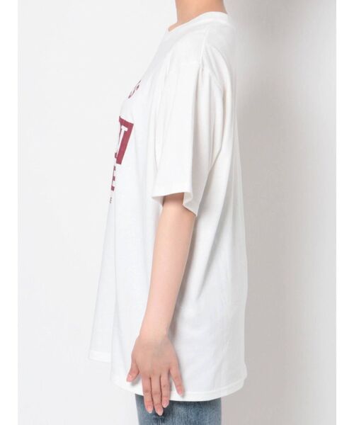 Ungrid（アングリッド）の「NORTHEASTロゴTee（Tシャツ/カットソー・レディース・オフホワイト/グリーン/マスタード・FREE）」の12枚目の写真