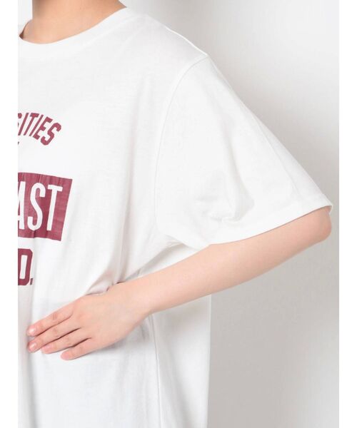 Ungrid（アングリッド）の「NORTHEASTロゴTee（Tシャツ/カットソー・レディース・オフホワイト/グリーン/マスタード・FREE）」の15枚目の写真