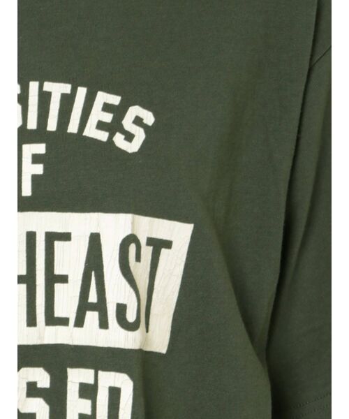 Ungrid（アングリッド）の「NORTHEASTロゴTee（Tシャツ/カットソー・レディース・オフホワイト/グリーン/マスタード・FREE）」の18枚目の写真