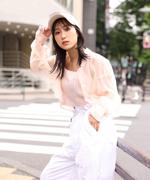 NUN（エヌユーエヌ）の「ＮＵＮ ナイロンパンツ（その他パンツ・レディース・ブラック/オフホワイト/ブルー・MEDIUM/LARGE）」の4枚目の写真