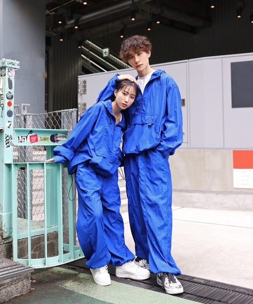NUN（エヌユーエヌ）の「ＮＵＮ ナイロンパンツ（その他パンツ・レディース・ブラック/オフホワイト/ブルー・MEDIUM/LARGE）」の16枚目の写真