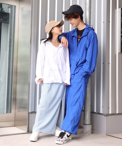 NUN（エヌユーエヌ）の「ＮＵＮ ナイロンパンツ（その他パンツ・レディース・ブラック/オフホワイト/ブルー・MEDIUM/LARGE）」の14枚目の写真