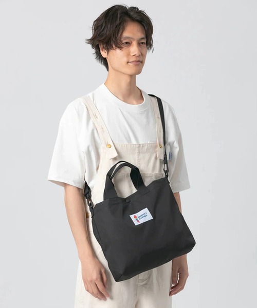 PARROTT CANVAS（パロットキャンバス）の「PARROTT CANVAS/パロットキャンバス　ローリーバッグ（ショルダーバッグ・レディース・ライトグレー/ブラック/カーキ・FREE）」の4枚目の写真