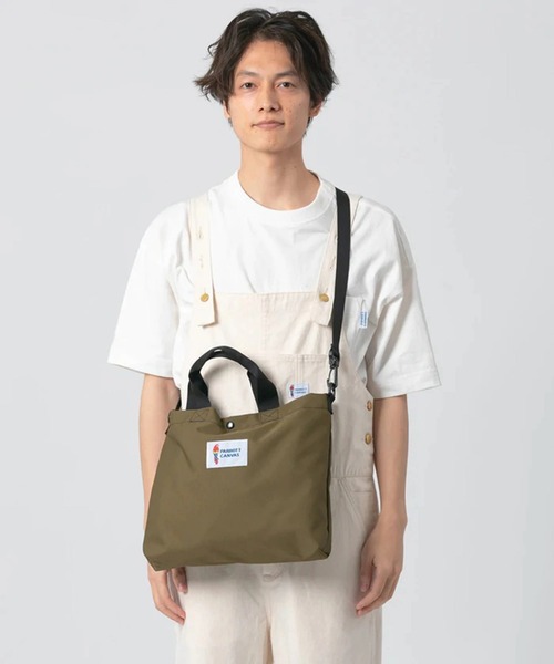 PARROTT CANVAS（パロットキャンバス）の「PARROTT CANVAS/パロットキャンバス　ローリーバッグ（ショルダーバッグ・レディース・ライトグレー/ブラック/カーキ・FREE）」の7枚目の写真