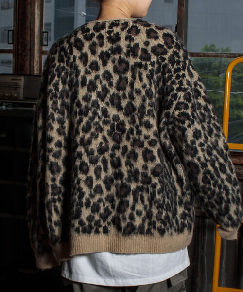 GLOSTER(グロスター)の「【GLOSTER/グロスター】モヘヤミックスカーディガン グラデーション/レオパード/フラッグチェック/アーガイル(カーディガン/ボレロ・メンズ・レッド系その他/パープル系その他/ベージュ系その他/グレー系その他/ブラック系その他/グリーン系その他・S/M/L)」の21枚目の写真
