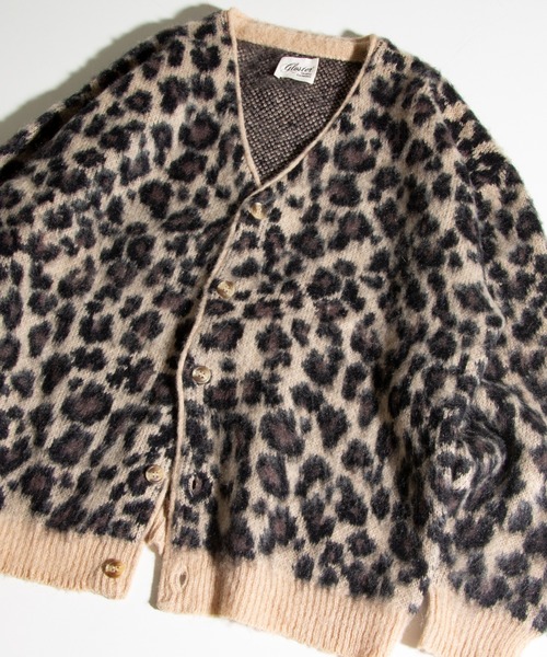 GLOSTER(グロスター)の「【GLOSTER/グロスター】モヘヤミックスカーディガン グラデーション/レオパード/フラッグチェック/アーガイル(カーディガン/ボレロ・メンズ・レッド系その他/パープル系その他/ベージュ系その他/グレー系その他/ブラック系その他/グリーン系その他・S/M/L)」の11枚目の写真