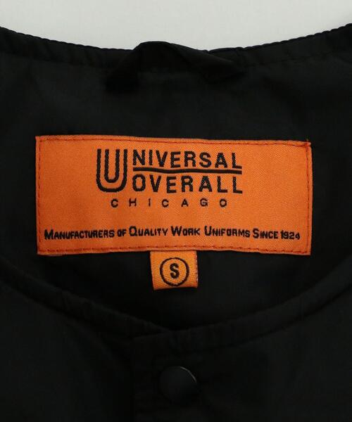 UNIVERSAL OVERALL（ユニバーサルオーバーオール）の「【別注】＜UNIVERSAL OVERALL＞ビッグポケット オーバーベスト 100-130cm（ベスト・キッズ・カーキ/ブラック・S(120-130cm)/XS(100-110cm)）」の15枚目の写真