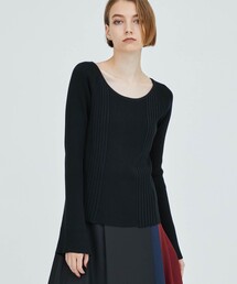 CITY TOKYO | 2wayリブニットトップス(ニット/セーター)