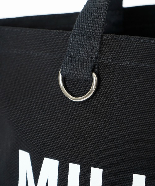 MILKFED.（ミルクフェド）の「MILKFED.  WIDE LUNCH TOTE O（トートバッグ・レディース・ホワイト/ブラック・ONE SIZE）」の14枚目の写真