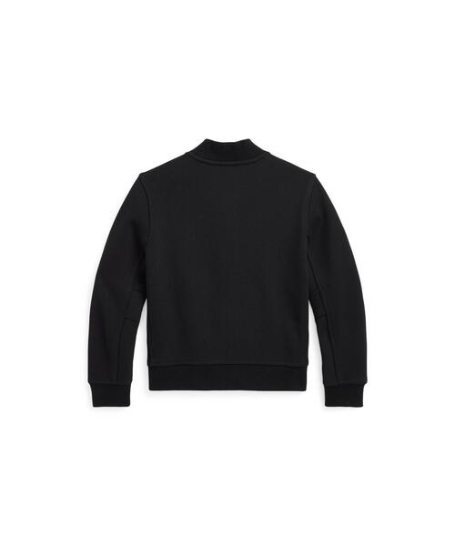 POLO RALPH LAUREN CHILDRENSWEAR(ポロ ラルフ ローレン チルドレンズウェア)の「ダブルニット ベースボール ジャケット(ブルゾン・キッズ・ブラック系1・3/3T)」の4枚目の写真