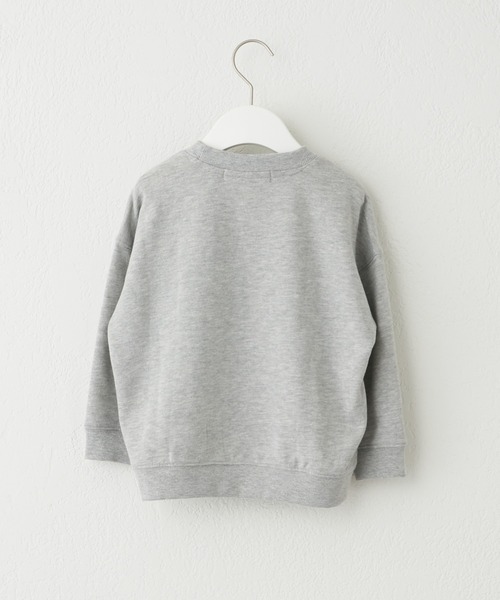 U.S. POLO ASSN.（ユーエスポロアッスン）の「【KIDS】【U.S. POLO ASSN/ユーエスポロアッスン】サガラ刺繍クルーネックスウェット（スウェット・キッズ・ネイビー/グレー・100/140/150/120）」の11枚目の写真