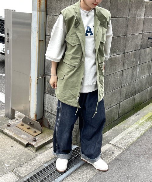 PPFM ベスト ミリタリー ファッション PPFM ベスト ミリタリー ファッション