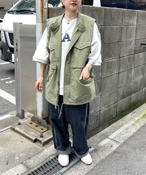 CPCM(シーピーシーエム)の「ミリタリーベスト(ベスト・メンズ・ブラック/カーキ・MEDIUM/LARGE)」の13枚目の写真