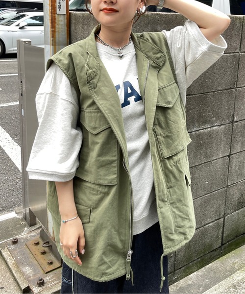 CPCM(シーピーシーエム)の「ミリタリーベスト(ベスト・メンズ・ブラック/カーキ・MEDIUM/LARGE)」の10枚目の写真