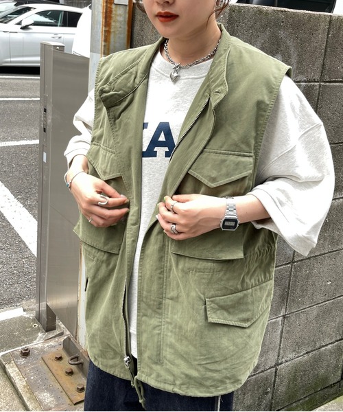CPCM(シーピーシーエム)の「ミリタリーベスト(ベスト・メンズ・ブラック/カーキ・MEDIUM/LARGE)」の22枚目の写真