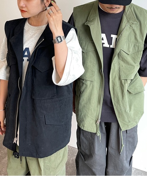 CPCM(シーピーシーエム)の「ミリタリーベスト(ベスト・メンズ・ブラック/カーキ・MEDIUM/LARGE)」の15枚目の写真
