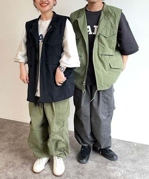 CPCM(シーピーシーエム)の「ミリタリーベスト(ベスト・メンズ・ブラック/カーキ・MEDIUM/LARGE)」の9枚目の写真