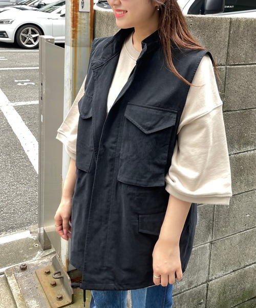 CPCM(シーピーシーエム)の「ミリタリーベスト(ベスト・メンズ・ブラック/カーキ・MEDIUM/LARGE)」の20枚目の写真