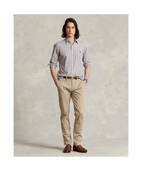 POLO RALPH LAUREN（ポロ ラルフ ローレン）の「クラシック フィット ストライプド ポプリン シャツ（シャツ/ブラウス・メンズ・マルチ・S/XXL/XL/M/L/XS）」の3枚目の写真