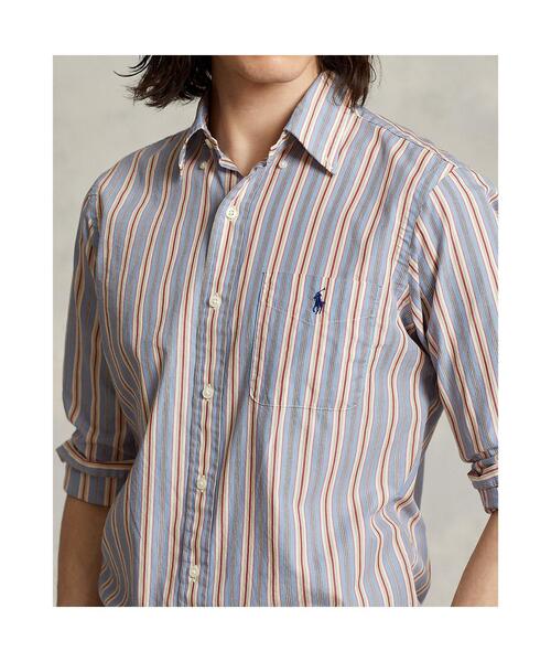 POLO RALPH LAUREN（ポロ ラルフ ローレン）の「クラシック フィット ストライプド ポプリン シャツ（シャツ/ブラウス・メンズ・マルチ・S/XXL/XL/M/L/XS）」の4枚目の写真