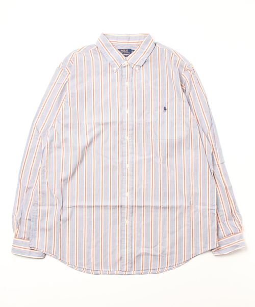 POLO RALPH LAUREN（ポロ ラルフ ローレン）の「クラシック フィット ストライプド ポプリン シャツ（シャツ/ブラウス・メンズ・マルチ・S/XXL/XL/M/L/XS）」の6枚目の写真