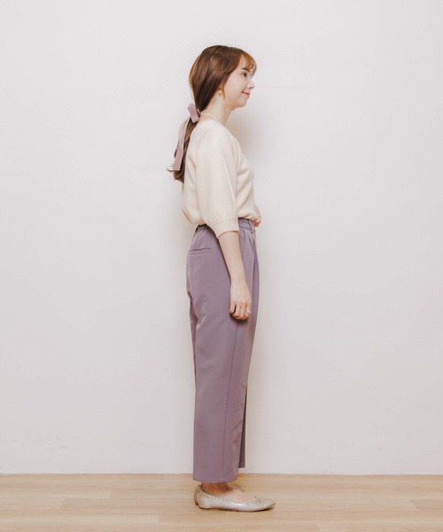 flower（フラワー）の「レディハーフニット（ニット/セーター・レディース・ベージュ/アイボリー・FREE）」の5枚目の写真