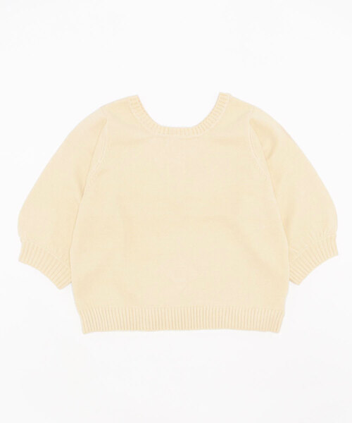 flower（フラワー）の「レディハーフニット（ニット/セーター・レディース・ベージュ/アイボリー・FREE）」の12枚目の写真