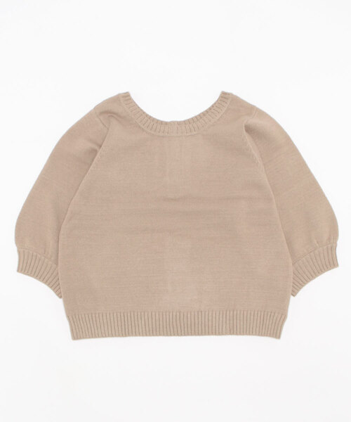 flower（フラワー）の「レディハーフニット（ニット/セーター・レディース・ベージュ/アイボリー・FREE）」の13枚目の写真