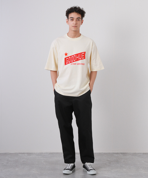 JOURNAL STANDARD(ジャーナルスタンダード)の「【GOODHUE/グッドヒュー×JOURNAL STANDARD】ロゴ Tシャツ(Tシャツ/カットソー・メンズ・グリーン/ホワイト系その他/ホワイト/ネイビー・LARGE/MEDIUM)」の20枚目の写真