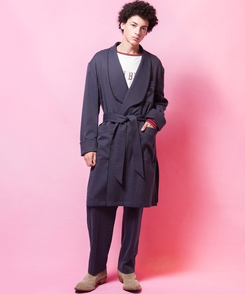 FORSOMEONE(フォーサムワン)の「FORSOMEONE GIO GOWN COAT(その他アウター・メンズ・ブラウン/ブラック・48/46)」の6枚目の写真