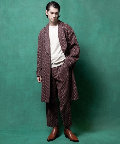 FORSOMEONE(フォーサムワン)の「FORSOMEONE GIO GOWN COAT(その他アウター・メンズ・ブラウン/ブラック・48/46)」の19枚目の写真