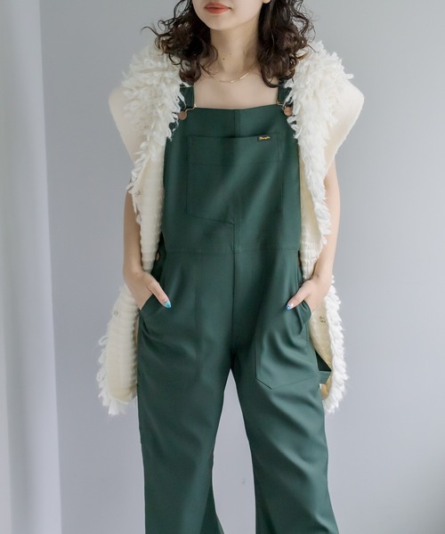 mystic（ミスティック）の「Wrangler ランチャーサロペット（サロペット/オーバーオール・レディース・ブラック/グリーン・S）」の19枚目の写真