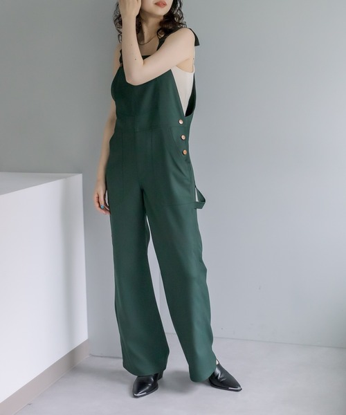 mystic（ミスティック）の「Wrangler ランチャーサロペット（サロペット/オーバーオール・レディース・ブラック/グリーン・S）」の6枚目の写真