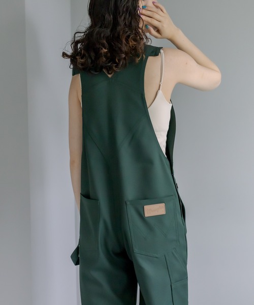 mystic（ミスティック）の「Wrangler ランチャーサロペット（サロペット/オーバーオール・レディース・ブラック/グリーン・S）」の20枚目の写真